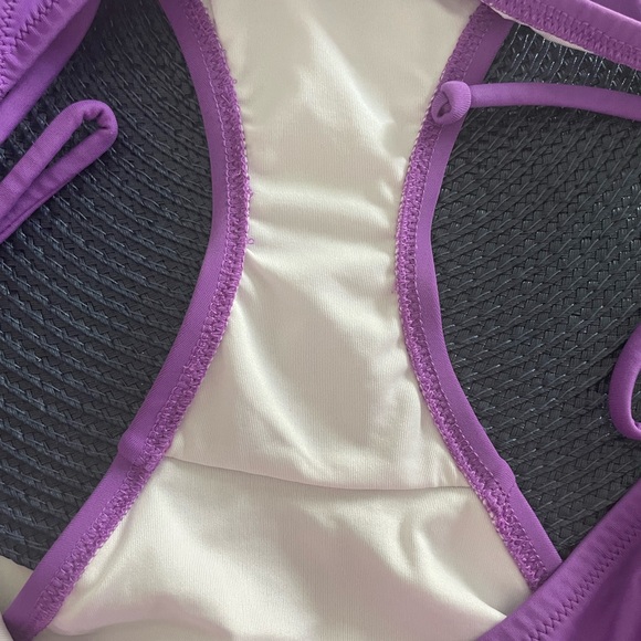 Victorias Secret Ruffle String Bikini - Picture 3 of 5